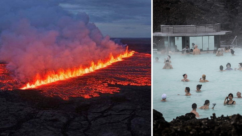 Iceland Volcano Erupts, Forces Blue Lagoon Evacuation on Reykjanes Peninsula