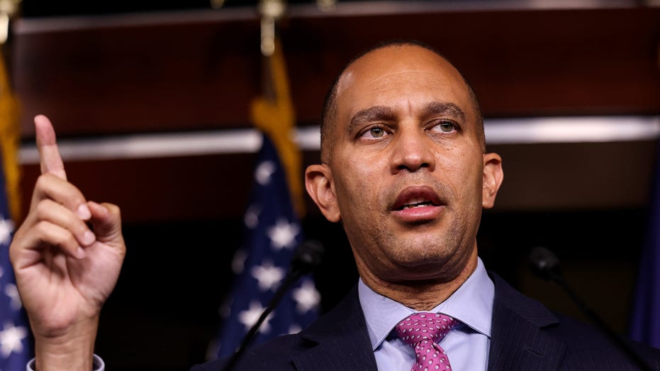 Hakeem Jeffries Repeats Claim That Banning Trans Athletes Will Unleash Sexual Predators