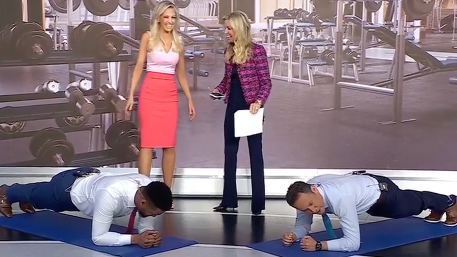Plank Power: Fox & Friends Hosts Test Core Strength in Fun Fitness Challenge