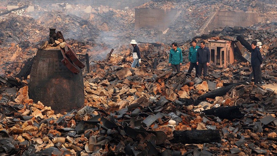 South Korea’s Centuries-Old Gounsa Temple Reduced to Ashes by Raging Wildfires