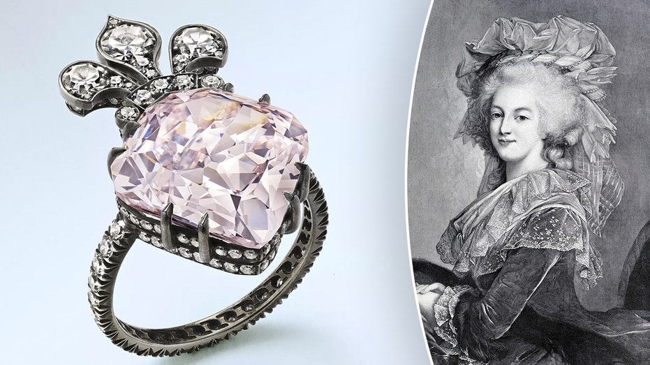 Rare 10-Carat Marie-Thérèse Pink Diamond, Linked to Marie Antoinette, Shines at Christie’s Auction